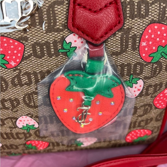 Viral Juicy Couture Strawberry “Freshly Picked” satchel and wallet - Picture 3 of 7